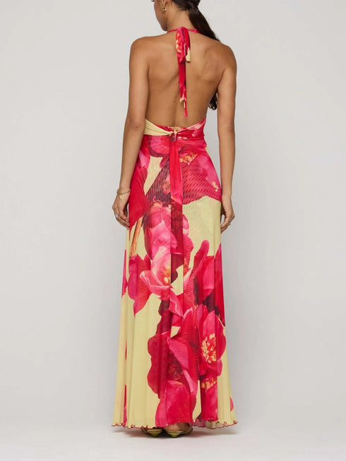 floral-halter-neck-deep-v-maxi-dress-OhSoStyled-Sophia's-Style-13