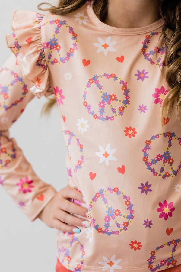 flower-child-l-s-ruffle-tee Mila & Rose - Sophia's Style-Flower Child L/S Ruffle Tee-6-12M--1