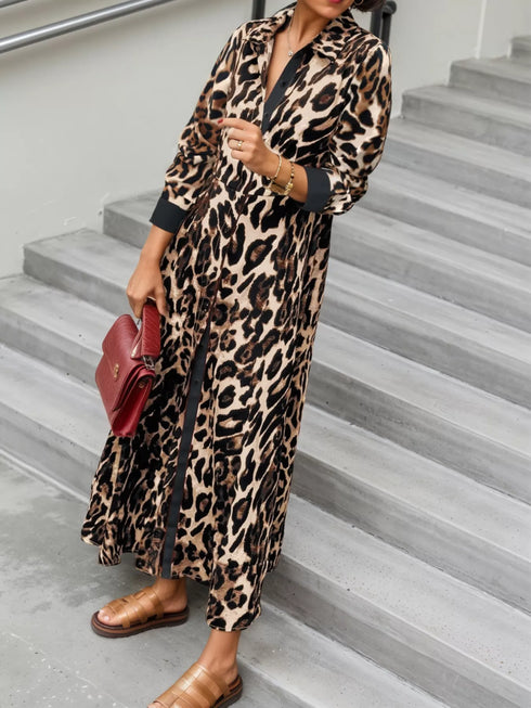 leopard-print-long-sleeve-shirt-dress-with-contrast-trim-OhSoStyled-Sophia's-Style-15