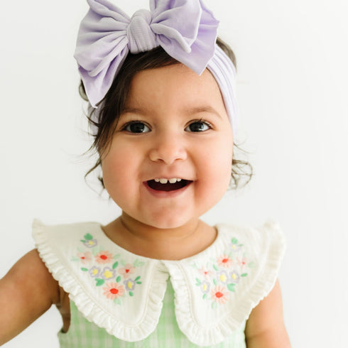 fab-bow-lous®-light-orchid Baby Bling Bows clips headbands - Sophia's Style-