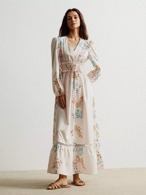 floral-print-long-sleeve-maxi-dress-with-smocked-waist-OhSoStyled-Sophia's-Style-9