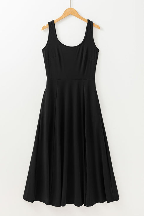 side-slit-scoop-neck-wide-strap-dress OhSoStyled - Sophia's Style-9