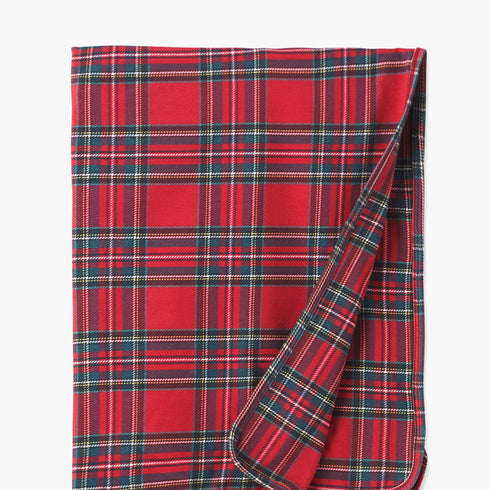 christmas-bamboo-baby-stroller-blanket-classic-red-tartan-plaid Sophia's Style-2