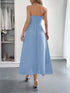 strapless-a-line-midi-dress-with-pockets-OhSoStyled-Sophia's-Style-13