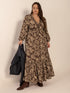 plus-size-printed-v-neck-balloon-sleeve-maxi-dress OhSoStyled - Sophia's Style-7