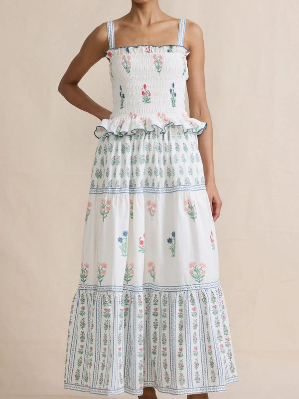 smocked-ruffled-square-neck-maxi-dress-OhSoStyled-Sophia's-Style-1