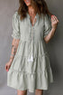 stripe-tasseled-tie-neck-ruffled-short-sleeve-tiered-flattering-dress-OhSoStyled-Sophia's-Style-2