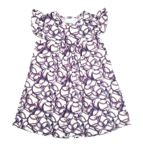baseball-milk-silk-flutter-dress Great Lakes kids - Sophia's Style-2