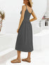 scoop-neck-midi-dress-with-pockets OhSoStyled - Sophia's Style in Dark Gray-5
