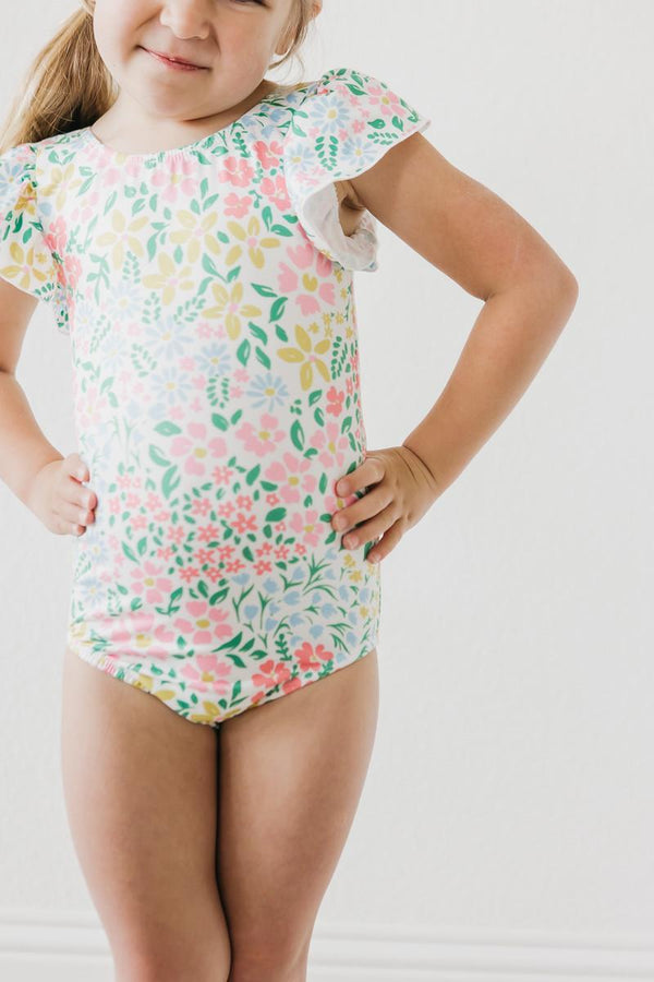 daffodils-s-s-flutter-sleeve-leotard Mila & Rose - Sophia's StyleFlutter Leotard S/S-1
