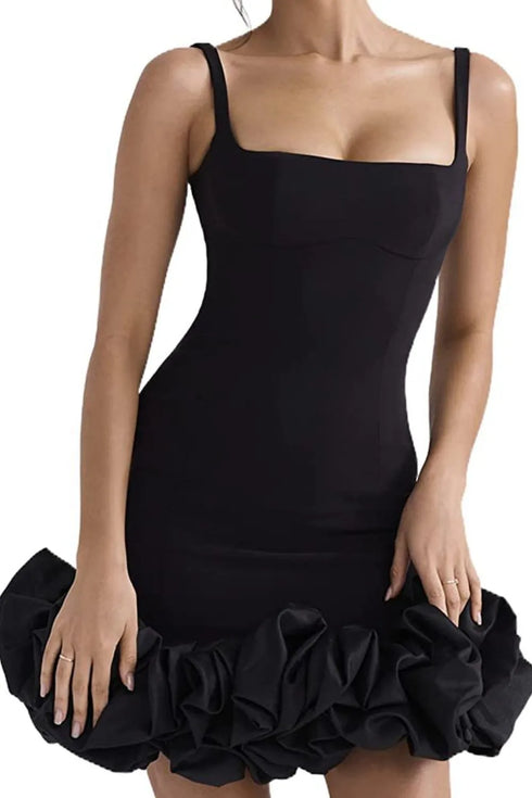 ruched-square-neck-sleeve-mini-dress-OhSoStyled-Sophia's-Style-9