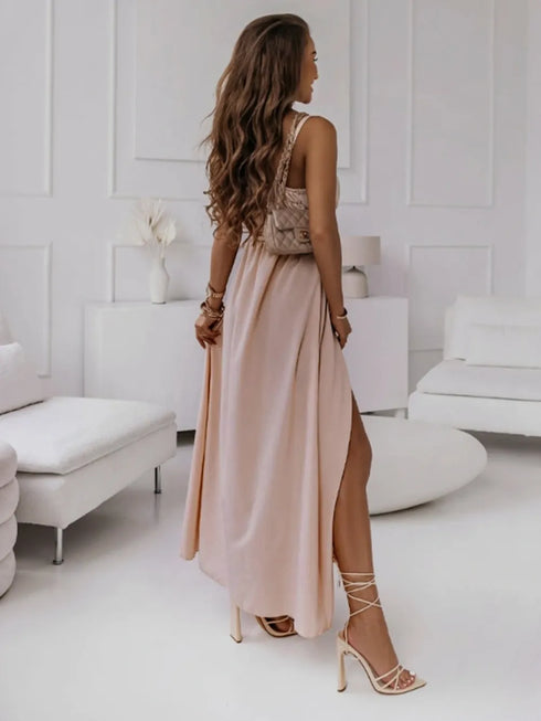 honey-tied-surplice-sleeveless-midi-cami-dress-OhSoStyled-Sophia's-Style-3