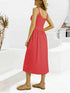 scoop-neck-midi-dress-with-pockets OhSoStyled - Sophia's Style in Deep Red-2
