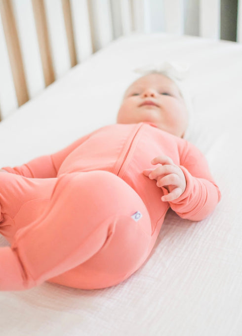 coral-dream-romper Dream-Big-Little-Co-pajama-baby-blanket