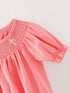 coral-smocked-church-christ-bishop-christening-girls-romper Rylee Faith Designs - Sophia's Style-6