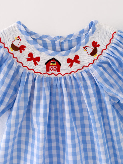 farm-blue-smocking-embroidered-girls-dress Rylee-Faith-Designs-Sophia's Style-4
