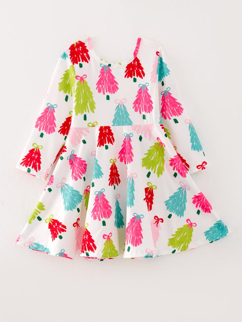 christmas-tree-print-long-sleeve-dress Rylee-Faith-Designs-Sophia's Style-5