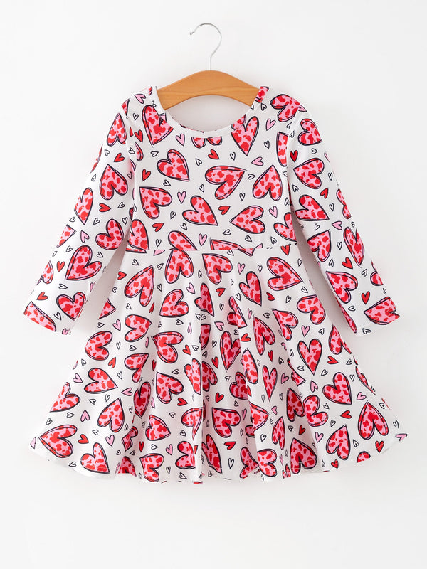 toddler-girls-valentine-party-red-heart-print-dress-rylee-faith-designs-Sophia's StyleDress-1