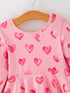 girls-valentine-party-dress-pink-heart-print-long-sleeve-rylee-faith-designs-Sophia's Style-4
