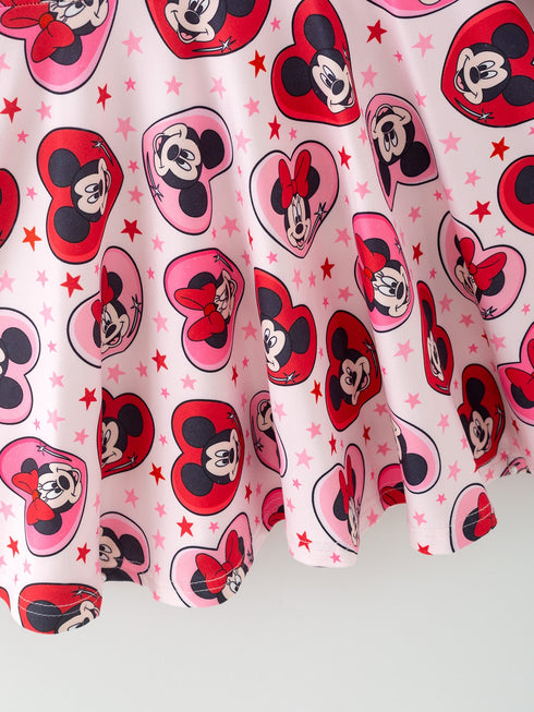 valentines-day-girls-long-sleeve-dress-pink-character-heart-outfit-rylee-faith-designs-Sophia's Style-3