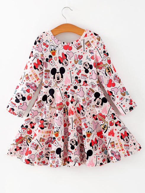 valentines-day-girls-balloon-fireworks-character-print-long-sleeve-dress-rylee-faith-designs-Sophia's Style-2
