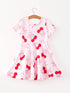 cherry-pattern-vibrant-girls-dress Rylee Faith Designs - Sophia's StyleDress-1
