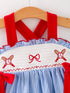 toddler-girls-baseball-smocked-dress-blue-plaid-summer-outfit-Sophia's Style-2