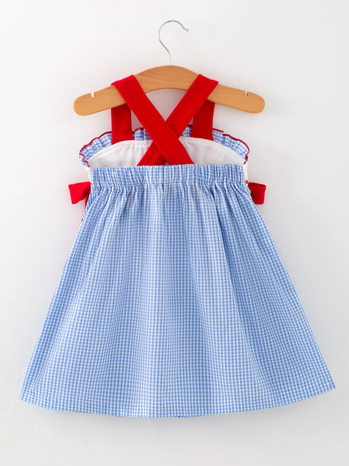 toddler-girls-baseball-smocked-dress-blue-plaid-summer-outfit-Sophia's Style-5