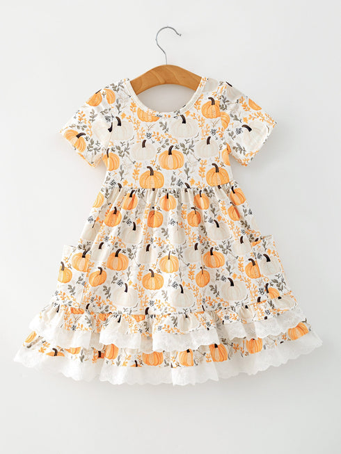 fall-orange-girls-pumpkin-patch-pockets-dress-lace-trim-sophias-styleDress-1
