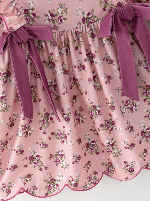 fall-purple-rose-floral-girl-dress-bow-ruffle-long-sleeve-scalloped-hem-sophias-style-3