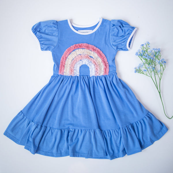 rainbow-dress-evening-sky Gorgeous the Fox - Sophia's Styledress-1