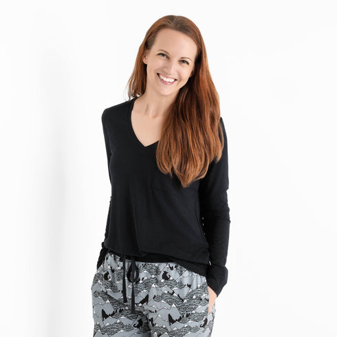 howling-hills-mountain-womens-long-sleeve-shirt Big Dreams Little Jammie Session Sophia's Style-2