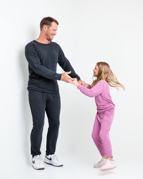 bamboo-waffle-mens-top-line-dry-only Big Dreams Little Jammie Session Sophia's Style-3