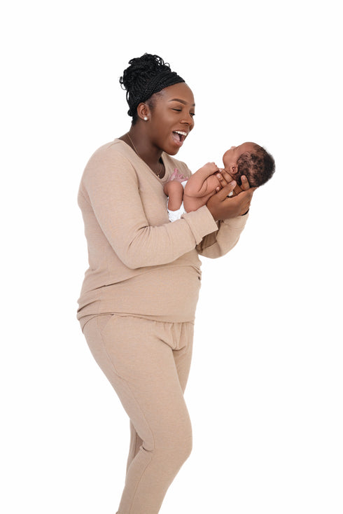 bamboo-waffle-womens-top-line-dry-only Big Dreams Little Jammie Session Sophia's Style-5