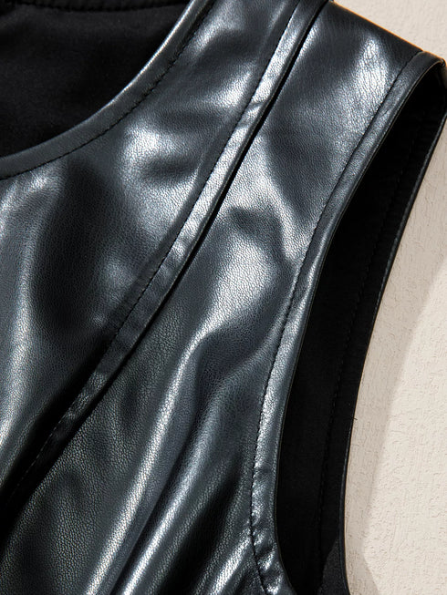 faux-leather-ruffle-hem-sleeveless-mini-dress-OhSoStyled-Sophia's-Style-6