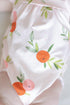 tangerine-ruffle-cross-back-romper Mila & Rose - Sophia's Style-5