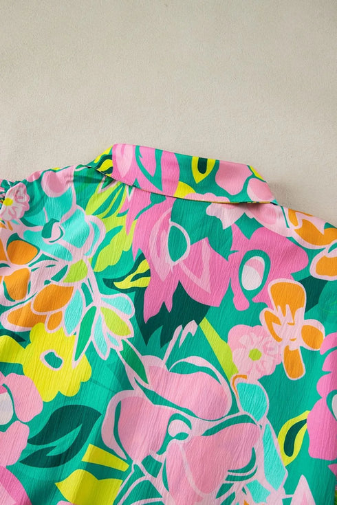 button-down-floral-puff-sleeve-babydoll-dress OhSoStyled at Sophia's Style-13