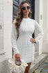 cable-knit-openwork-sweater-dress-Sophia's Style-1