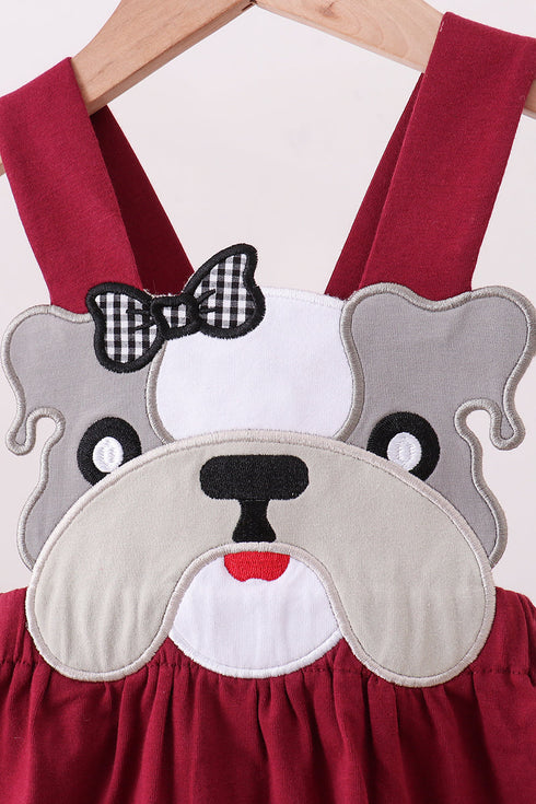 premium-maroon-georgia-bulldog-applique-dress-1-abby-evie-sophias-style-2