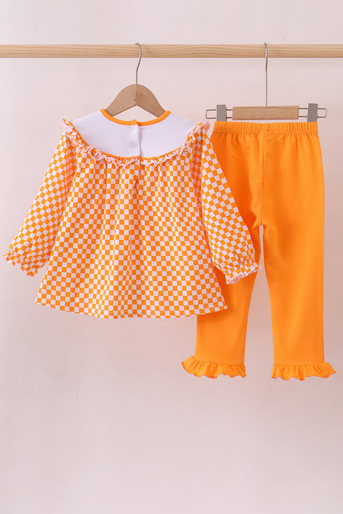 orange-tennessee-puppy-bow-embroidery-checkered-ruffle-pants-set-abby-evie-sophias-style-5