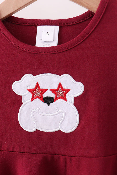 premium-maroon-georgia-bulldog-applique-dress-2-abby-evie-sophias-style-2
