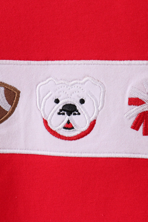 premium-red-georgia-bulldog-embroidery-top-abby-evie-sophias-style-2
