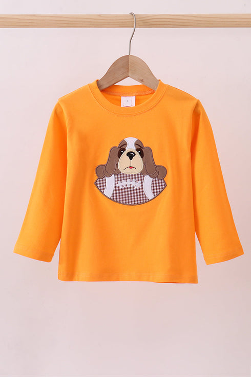 premium-orange-tennessee-puppy-applique-top-1-abby-evie-sophias-styleTop-1
