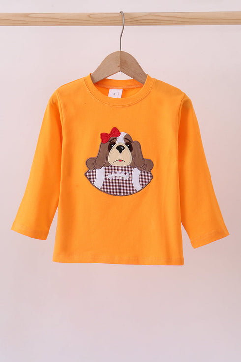 premium-orange-tennessee-puppy-applique-top-abby-evie-sophias-styleTop-1