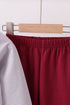 Premium Maroon Mississippi stripe bulldog embroidery pants set