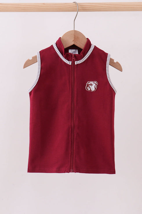 premium-maroon-georgia-bulldog-embroidery-vest-abby-evie-sophias-styleVests-1