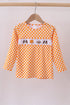 orange-tennessee-puppy-bow-embroidery-checkered-top-abby-evie-sophias-styleTop-1