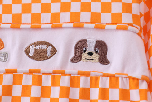 orange-tennessee-puppy-bow-embroidery-checkered-top-abby-evie-sophias-style-3