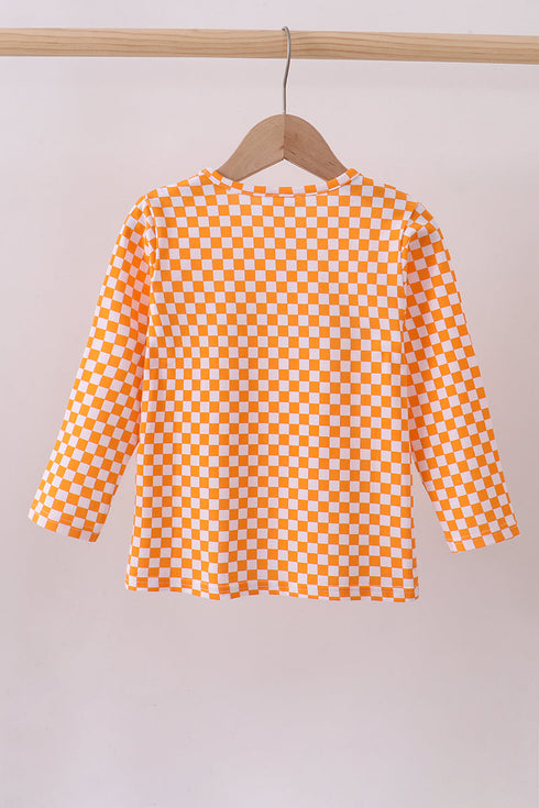 orange-tennessee-puppy-bow-embroidery-checkered-top-abby-evie-sophias-style-5