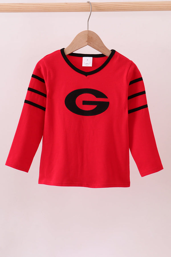 premium-red-georgia-applique-top-abby-evie-sophias-styleTop-1